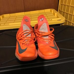 Orange Nike KDs